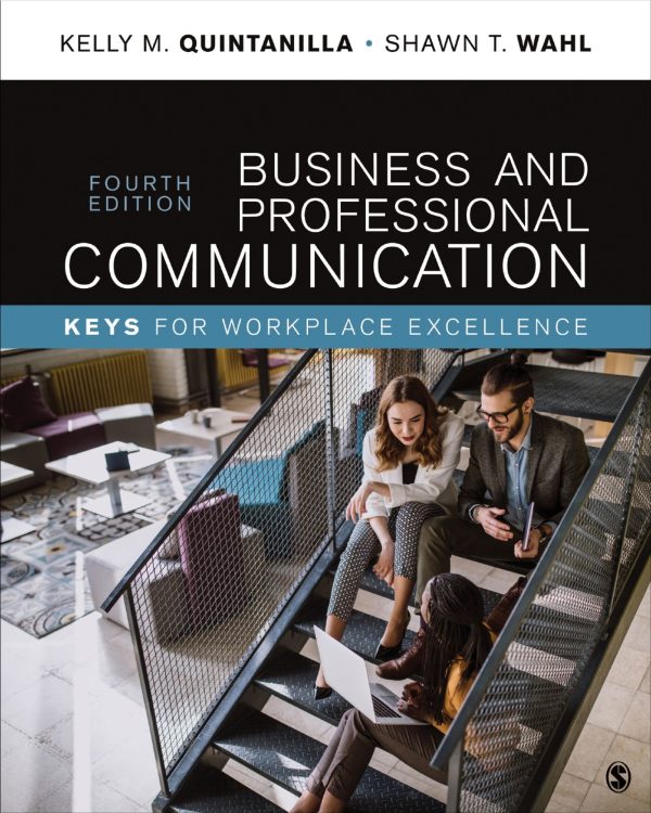 Business And Professional Communication Keys For Workplace Excellence 4th 4E Edition