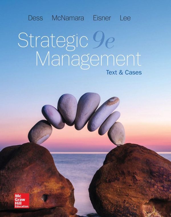 Strategic Management Text and Cases 9th 9E Edition