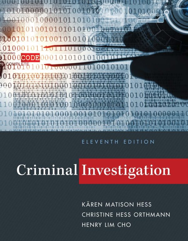 Criminal Investigation 11E 11th Edition