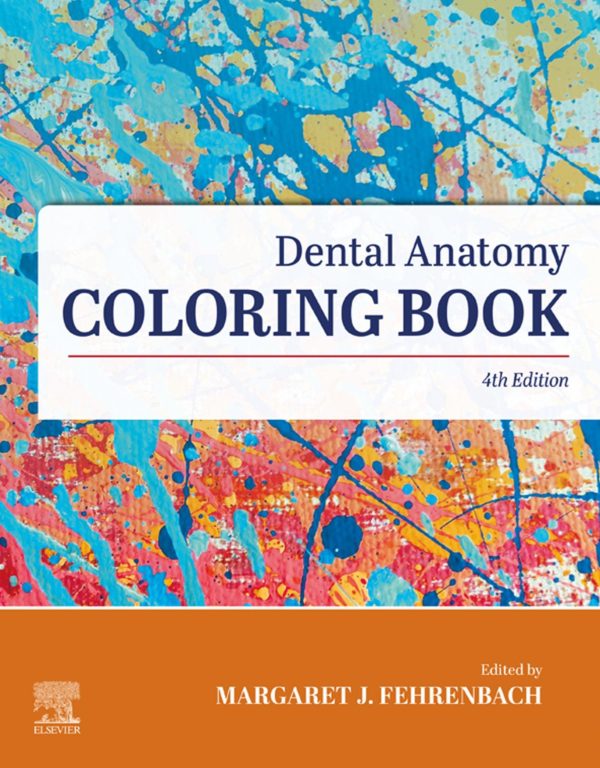 Dental Anatomy Coloring Book 4th 4E Edition