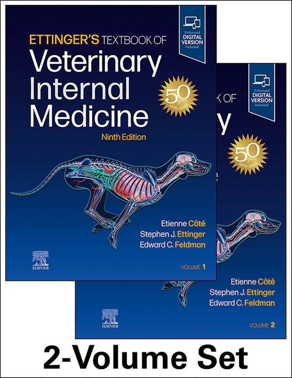 Ettingers Textbook of Veterinary Internal Medicine 9th 9E Edition