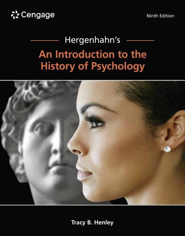 Hergenhahn's An Introduction to the History of Psychology 9th 9E Edition