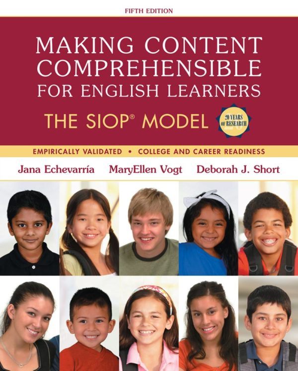 Making Content Comprehensible for English Learners The SIOP Model 5th 5E Edition