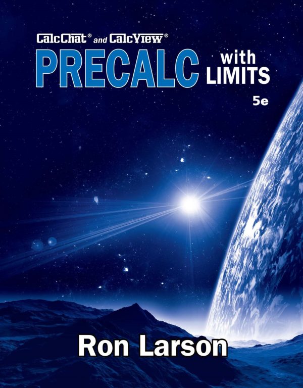 Precalculus with Limits 5th 5E Edition