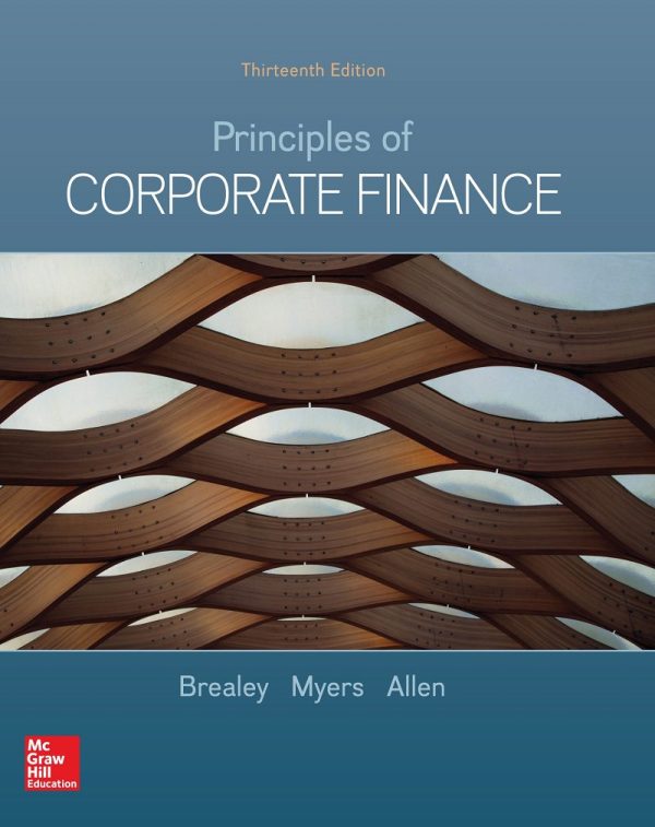 Principles of Corporate Finance 13th 13E Edition