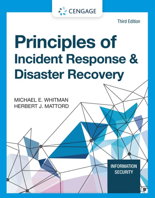 Principles of Incident Response Disaster Recovery 3E 3rd Edition