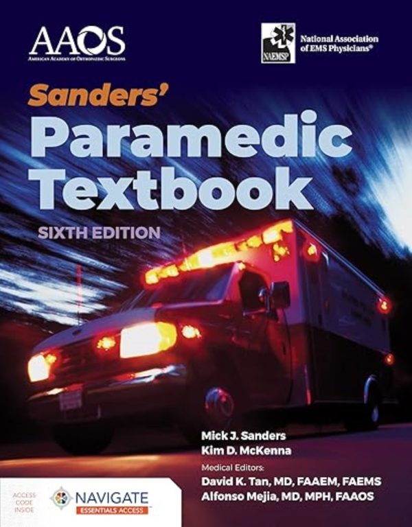 Sanders' Paramedic Textbook 6th 6E Edition