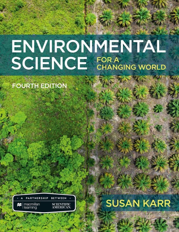 Scientific American Environmental Science for a Changing World 4th 4E Edition