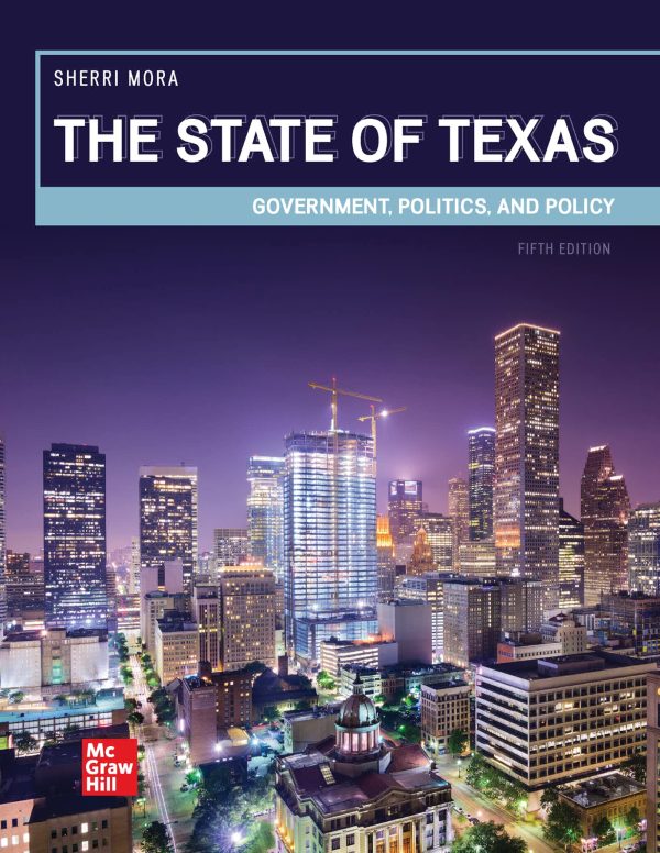 The State of Texas Government, Politics, and Policy 5th 5E Edition