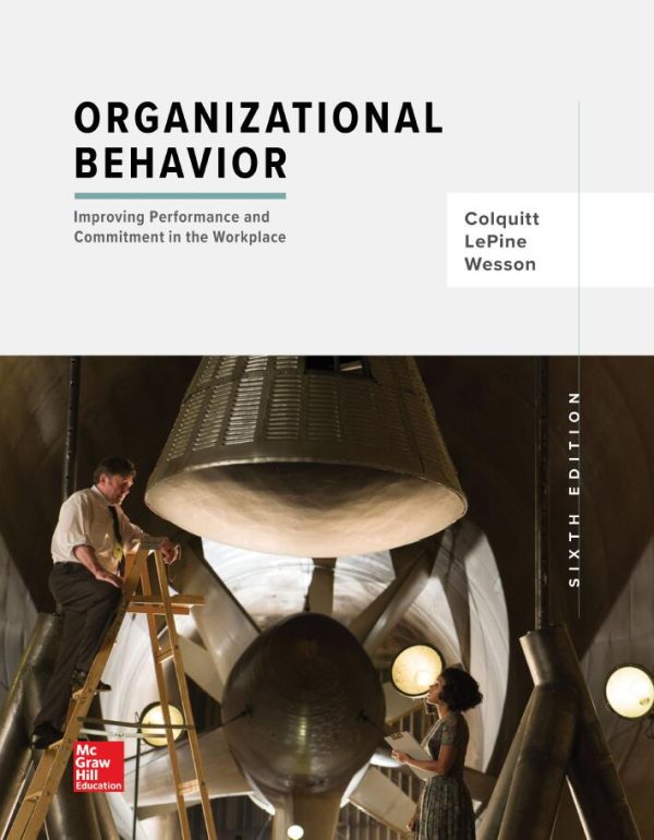 Organizational Behavior Improving Performance and Commitment in the Workplace 6th 6E Edition