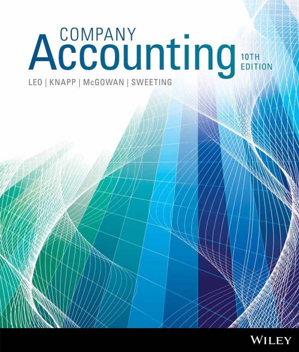 Company Accounting  10th 10E Edition