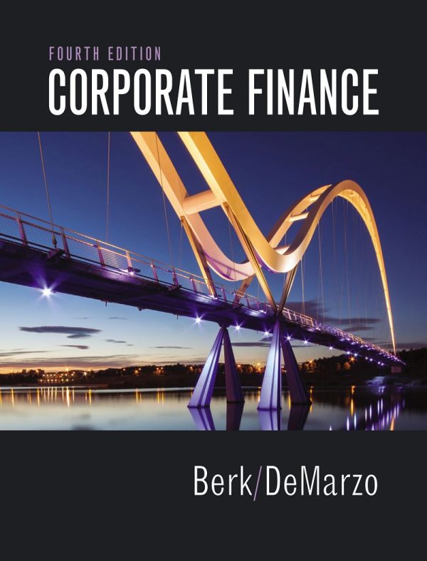 Corporate Finance 4th 4E Edition