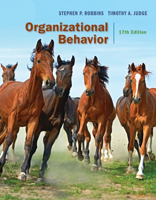 Organizational Behavior 17th 17E Edition