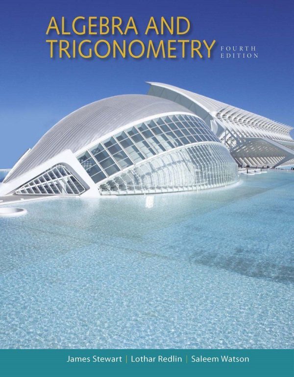 Algebra Aand Trigonometry  4th 4E Edition