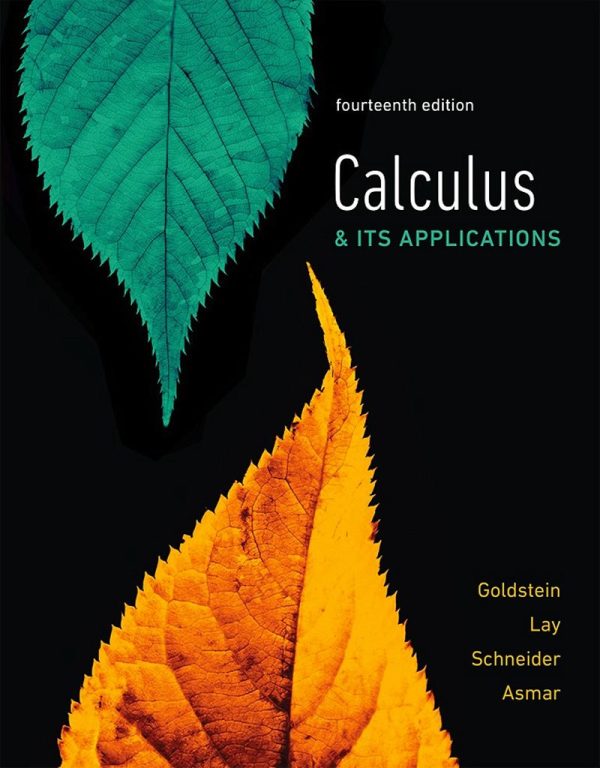 Calculus & Its Applications 14th 14E Edition