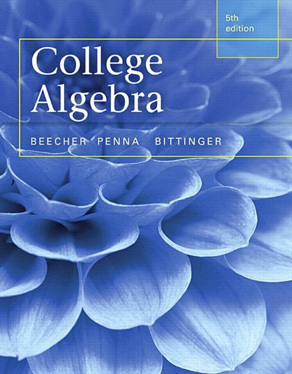 College Algebra 5th 5E Edition