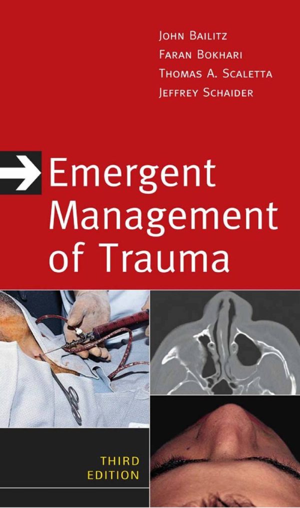 Emergent Management of Trauma 3rd 3E Edition