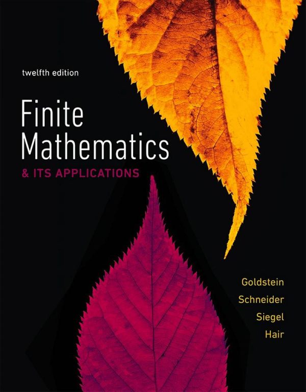 Finite Mathematics & Its Applications 12E 12th Edition