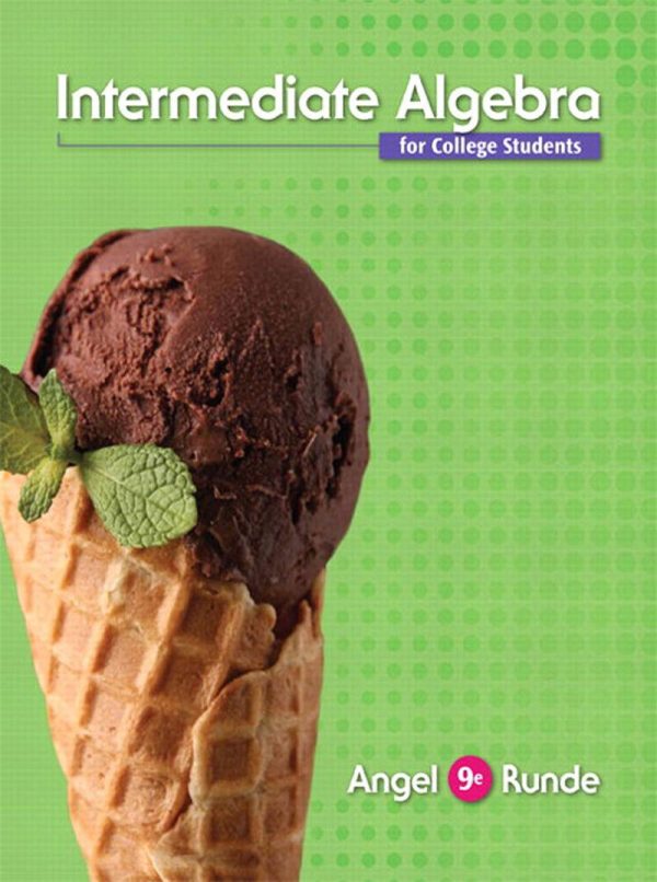 Intermediate Algebra For College Students 9th 9E Edition