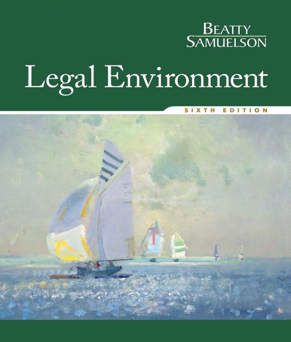 Legal Environment 6th 6E Edition