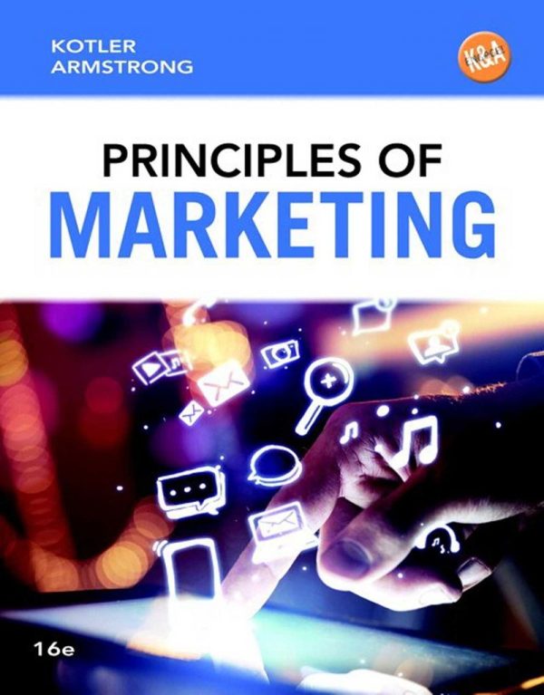 Principles of Marketing 16th 16E Edition