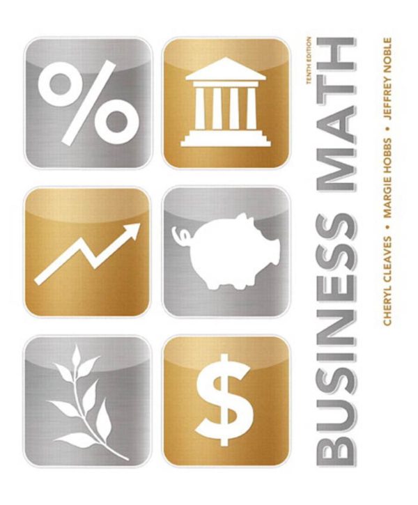 Business Math 10th 10E Edition