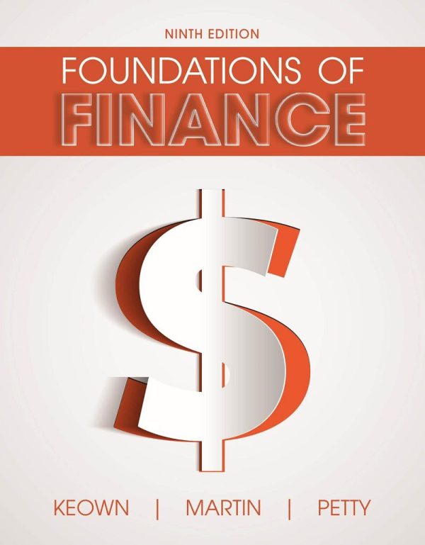 Foundations of Finance 9E 9th Edition