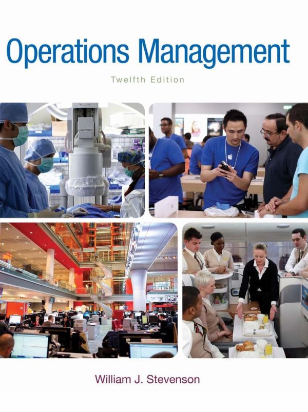 Operations Management 12E 12th Edition