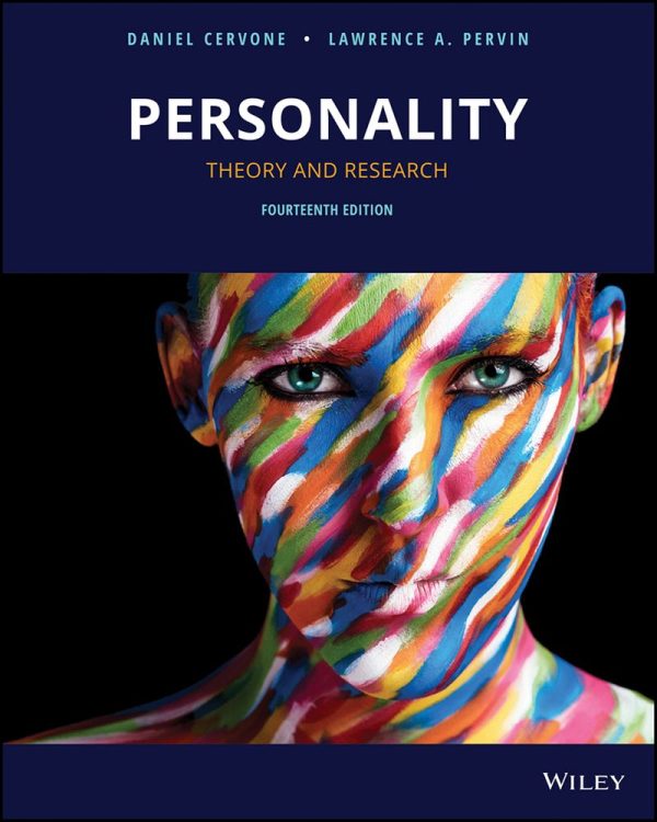 Personality Theory and Research 14E 14th Edition