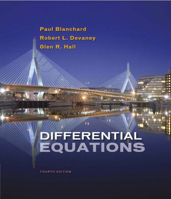 Differential Equations 4th 4E Edition